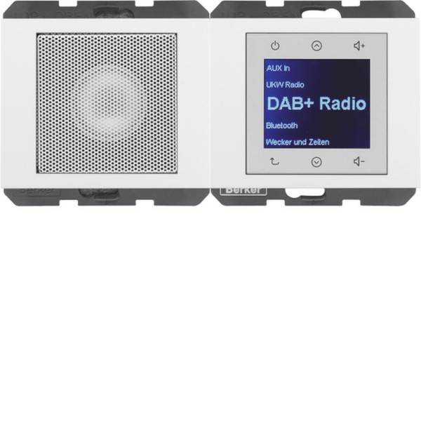 Berker - 30807009 - DAB+/BT Radio mit Lautsprecher K.1
