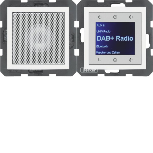 Berker - 30808989 - DAB+/BT Radio mit Lautsprecher S.1/B.3/B.7