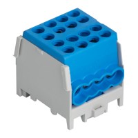 Pollmann - 2080174 - Hauptleitungsabzweigklemme HLAK 25-1/6 M2 blau