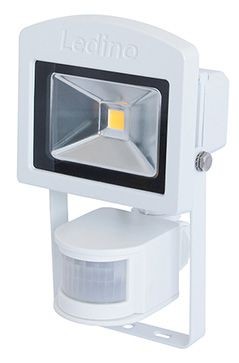 Ledino - 11120103001020 - LED-Strahler Dahlem mit Sensor 10W weiß