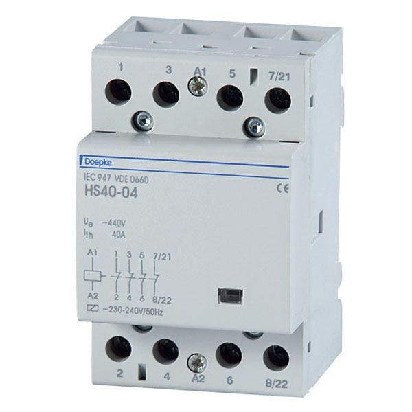 Doepke - 09980414 - Installationsschütz HS 3-230AC/40-40