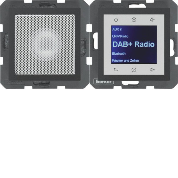 Berker - 30801606 - DAB+/BT Radio mit Lautsprecher S.1/B.3/B.7