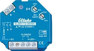 Eltako - 61100865 - LED-Dimmschalter ELD61/12-36V DC