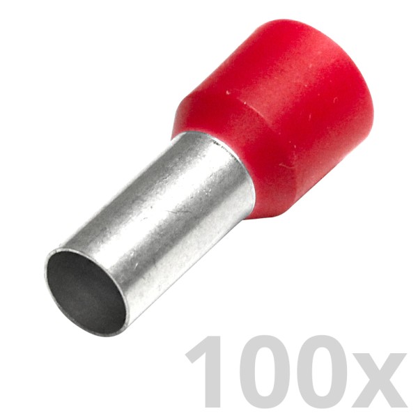 Houben - 700425 - 100x Aderendhülse 10mm²
