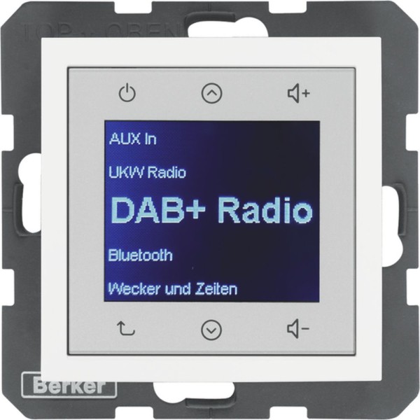 Berker - 30848989 - DAB+/BT Radio S.1/B.3/B.7