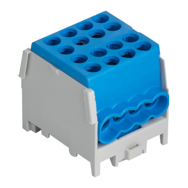 Pollmann - 2080174 - Hauptleitungsabzweigklemme HLAK 25-1/6 M2 blau