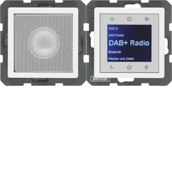 Berker - 29806089 - DAB+ Radio mit Lautsprecher Q.1/Q.3