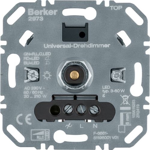 Berker - 2973 - Universal-Drehdimmer