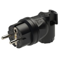 PCE - 05822-S - SchuKo-Vollgummiwinkelstecker