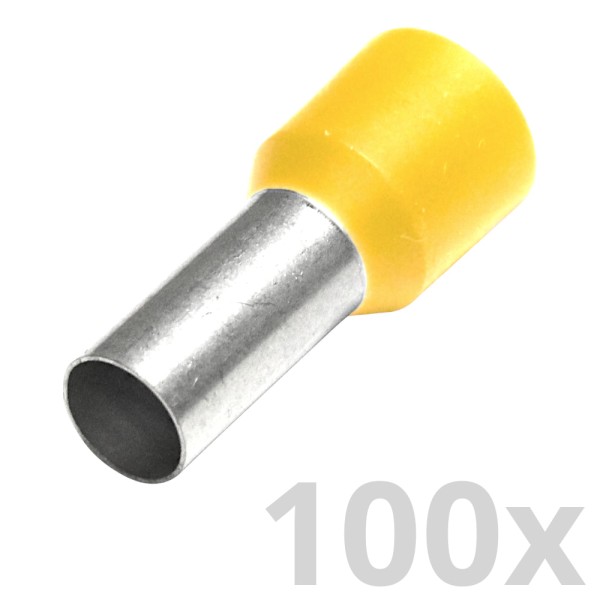 Houben - 700418 - 100x Aderendhülse 6,0mm²