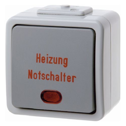 Berker - 356605 - Heizung-Notschalter Aquatec