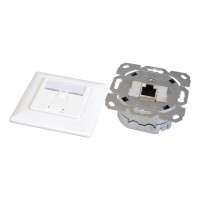 Elmat - 13301151EKR9010 - Netzwerkanschlußdose 1-fach