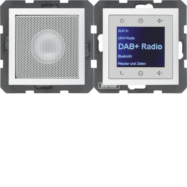 Berker - 30809909 - DAB+/BT Radio mit Lautsprecher S.1/B.3/B.7